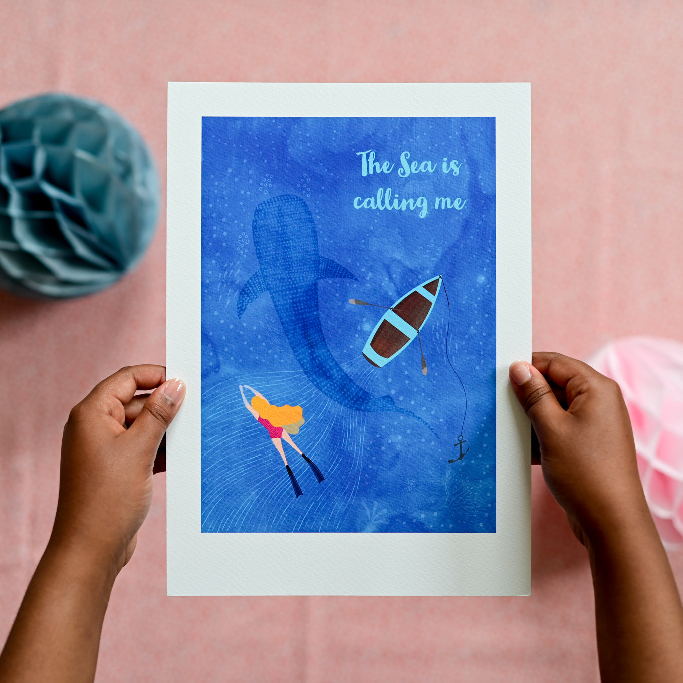 Is the Sea calling you? | Sea Swimming Inspired Irish Wall Art