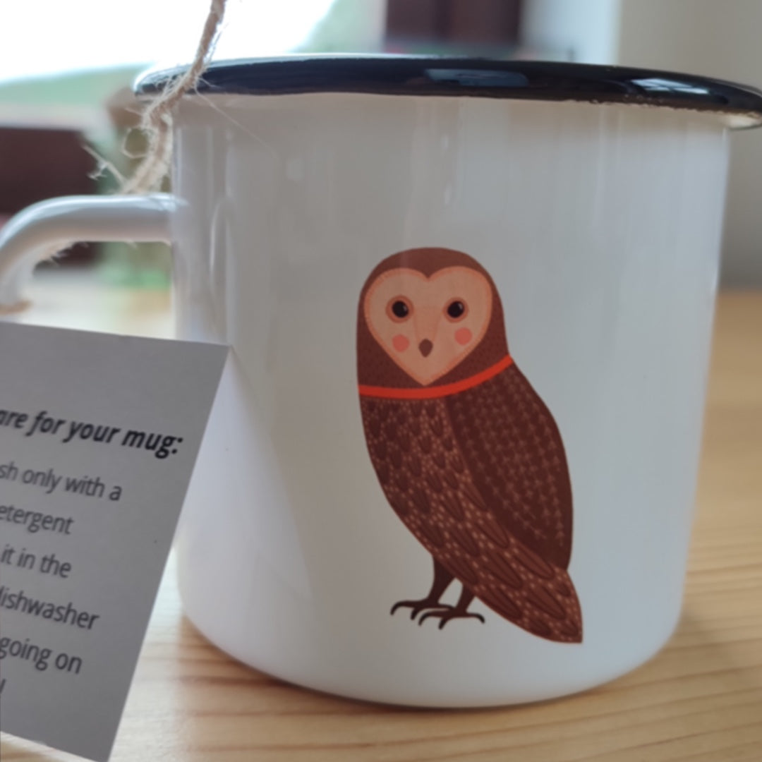 Fleur & Mimi in Co. Tipperary are passionate about sharing their love for sustainable living, and their retro enamel mugs are a small way to bring a piece of eco-friendly spirit into your life! Ideal for camping, hiking, swimming or a picnic on the lawn. Best Enamel Mugs Ireland.