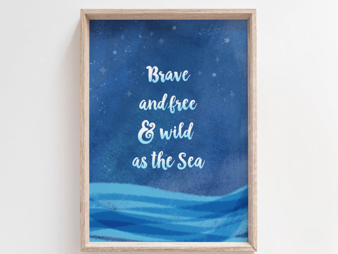 Irish-gift-sea-swimming-birthday-wall-art-friendship