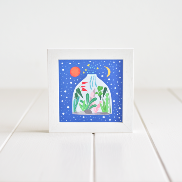 Fleur & Mimi - Irish made Giclée Art Prints - Terrarium
