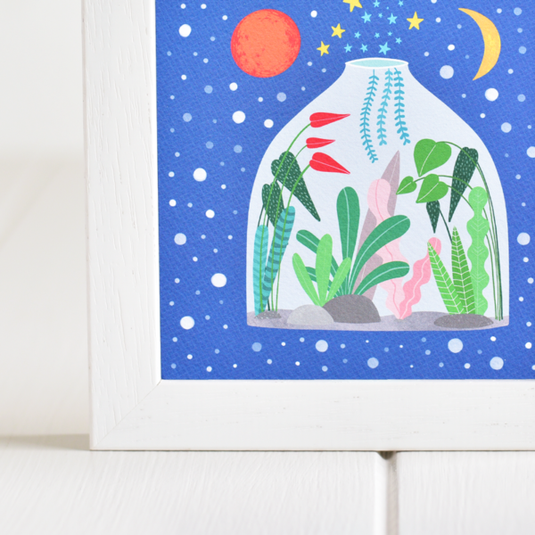 Fleur & Mimi - Irish made Giclée Art Prints - Terrarium