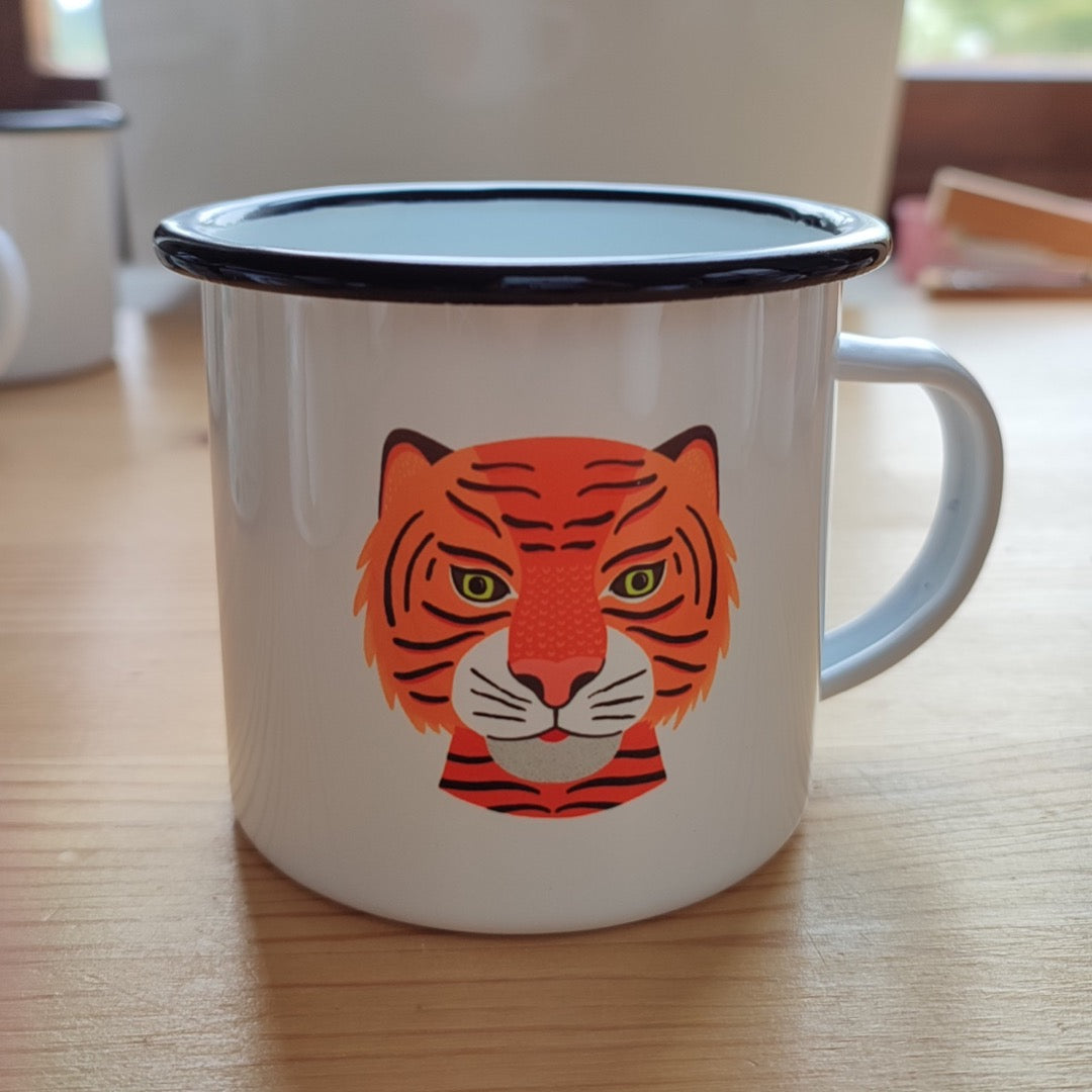 Fleur & Mimi in Co. Tipperary are passionate about sharing their love for sustainable living, and their retro enamel mugs are a small way to bring a piece of eco-friendly spirit into your life! Ideal for camping, hiking, swimming or a picnic on the lawn. Best Enamel Mugs Ireland.