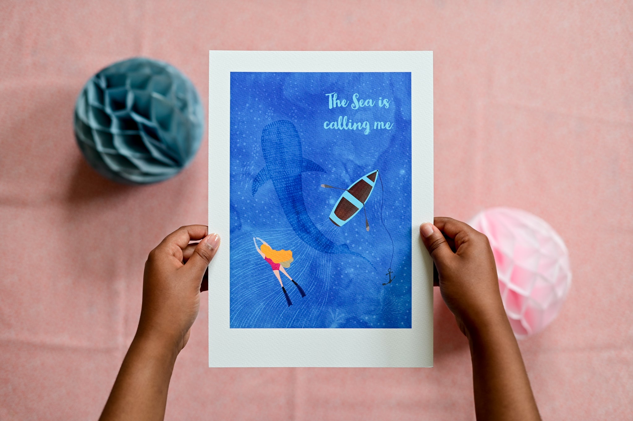 Is the Sea calling you? | Sea Swimming Inspired Irish Wall Art