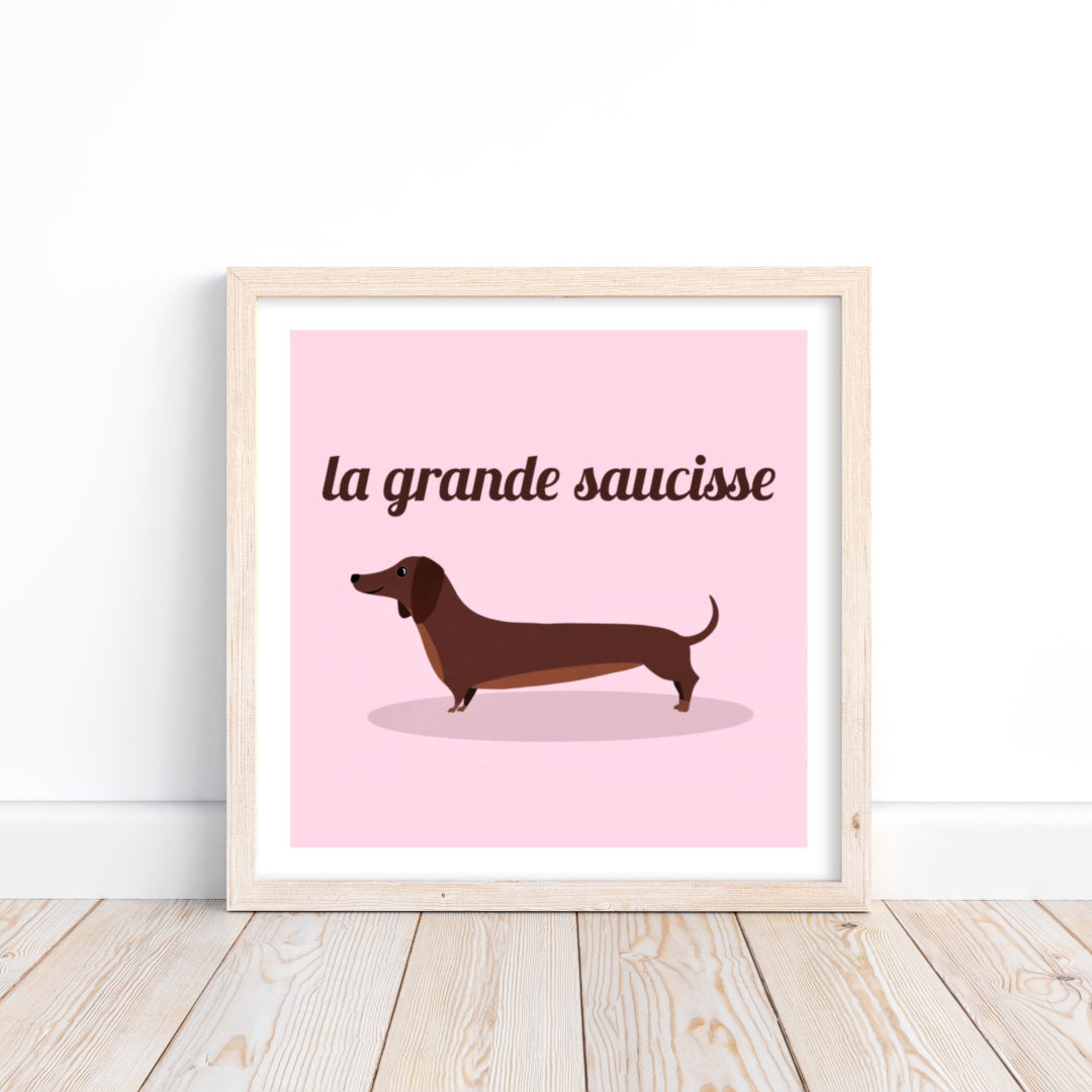 Dachshund hotsell wall art