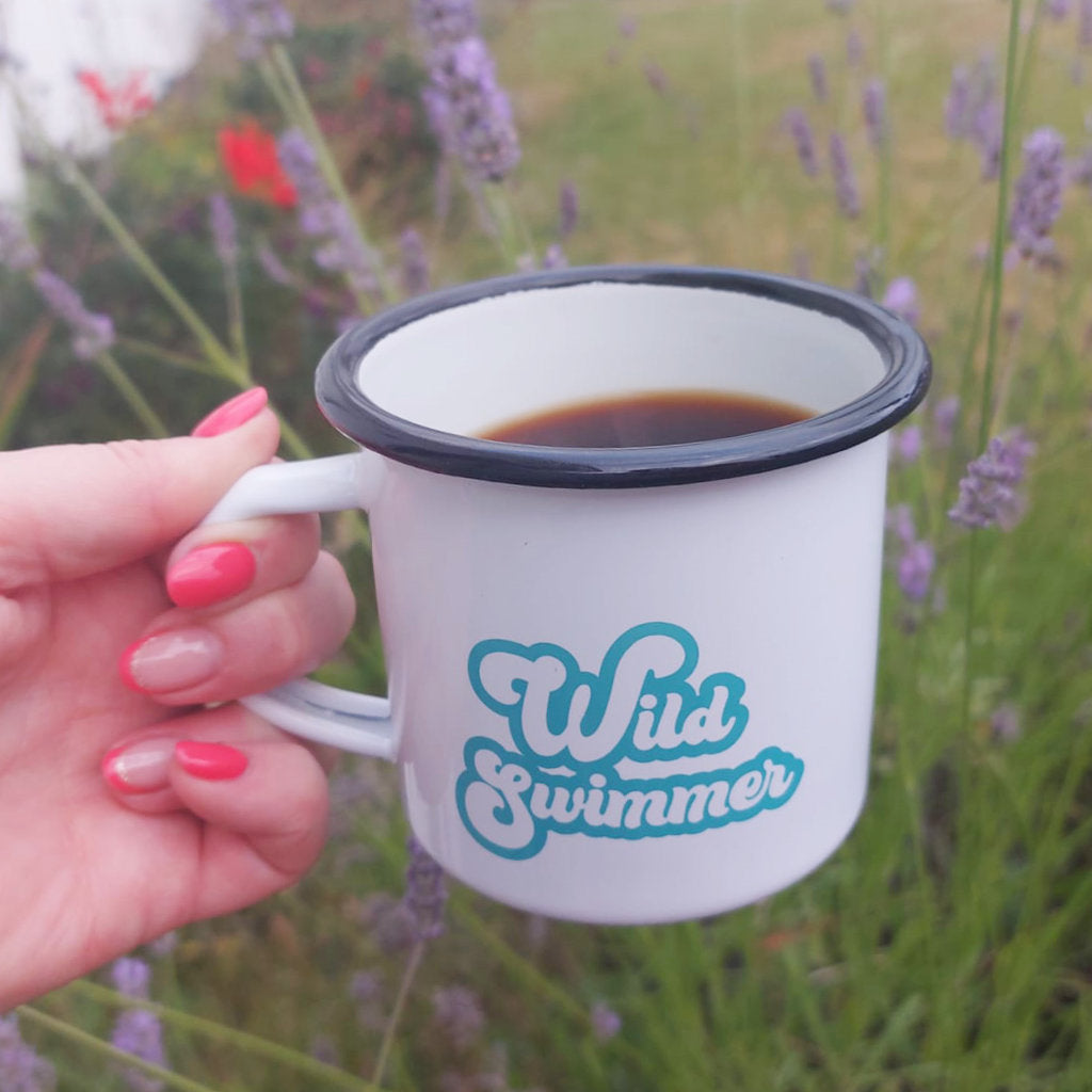 Fleur & Mimi in Co. Tipperary are passionate about sharing their love for sustainable living, and their retro enamel mugs are a small way to bring a piece of eco-friendly spirit into your life! Ideal for camping, hiking, swimming or a picnic on the lawn. Best Enamel Mugs Ireland.