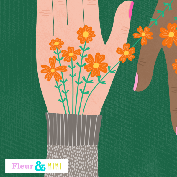Fleur & Mimi - Art Prints made in Ireland - We Are One